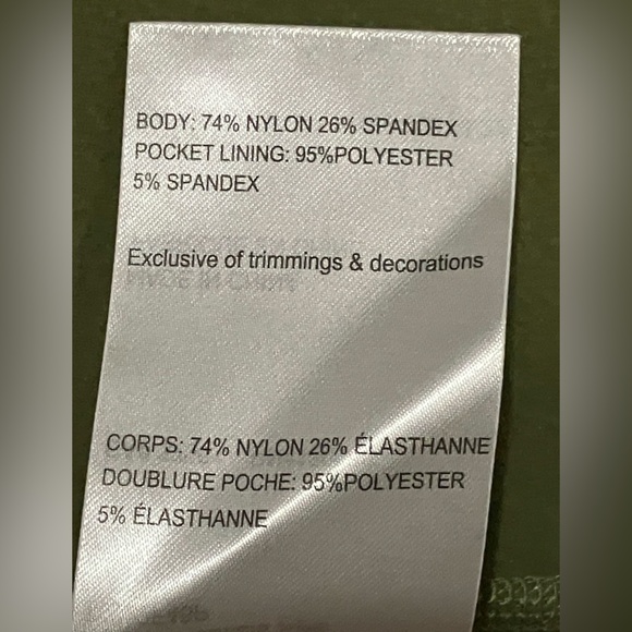 *💜2/20$*NWOT* Push FWD Plus Winter Train Tights - Picture 5 of 5